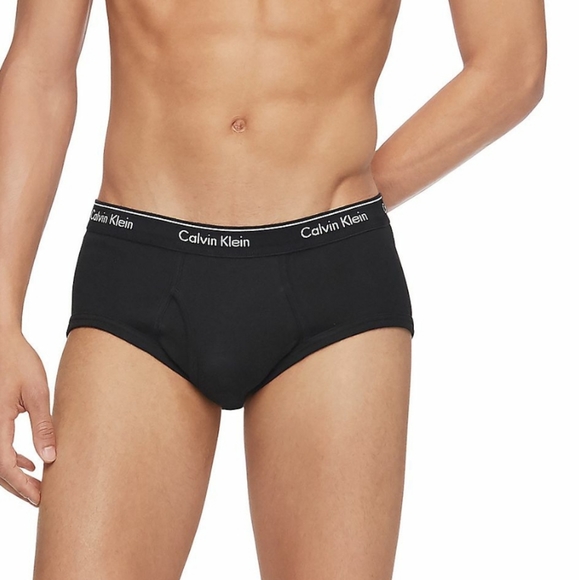 Men's CK 4pk Cotton Classic Briefs - Picture 1 of 7